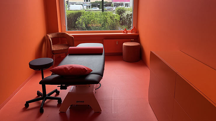 Physio Raum im Maisha&rsquo;s Human Arts (&copy;Foto:Martin Schmitz)